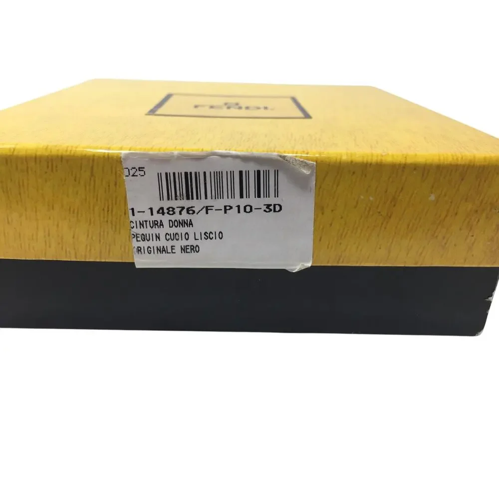 Fendi Vintage Penguin Stripe Belt in Box with Tag